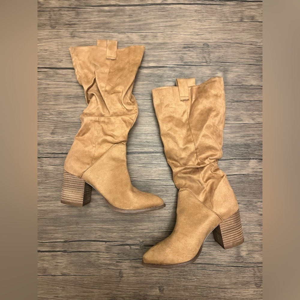 Report Tariq Slouchy Tall Boots NWOT